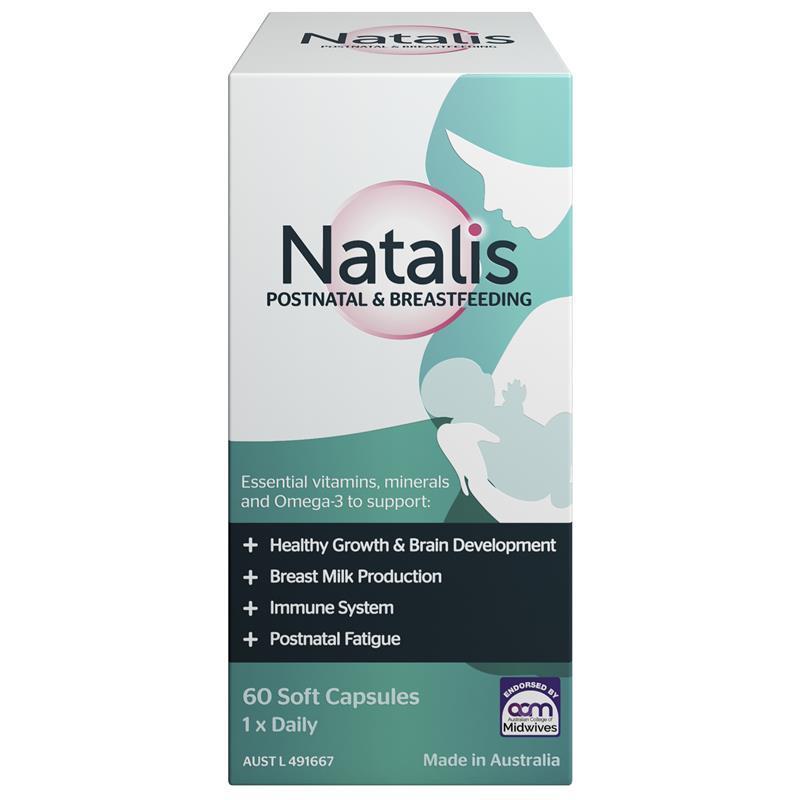 Natalis PostNatal & Breastfeeding Support 60 Capsules