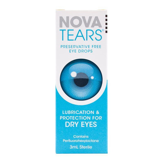 NovaTears Preservative Free Lubricating Eye Drops 3ml