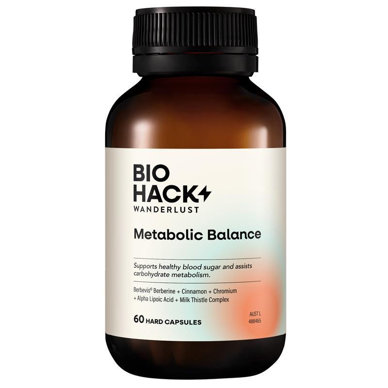 BioHack Wanderlust Metabolic Balance 60 Capsules
