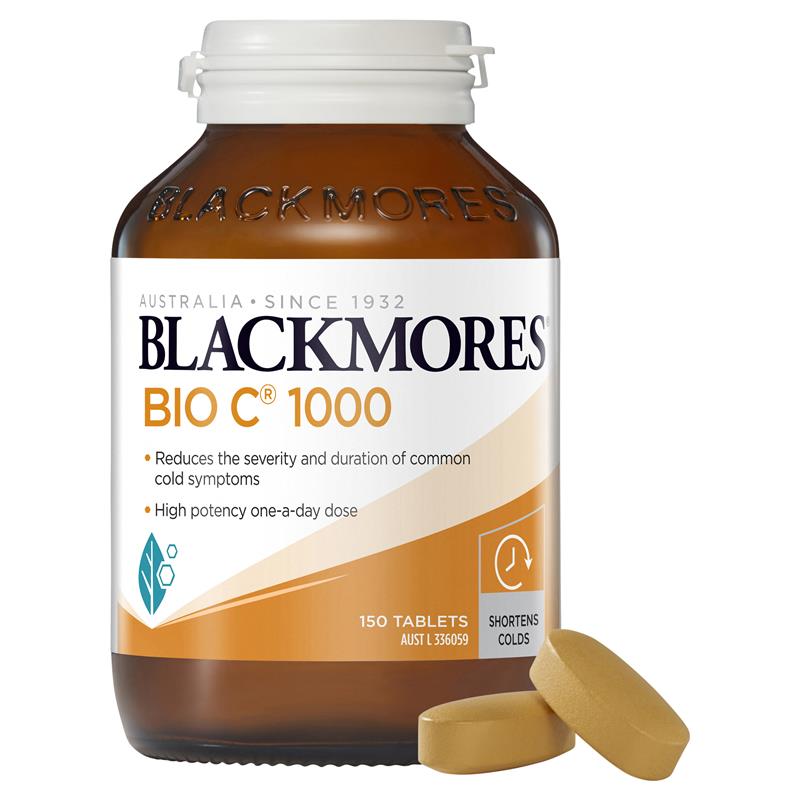 Blackmores Bio C 1000mg Vitamin C x 150 Tablets.