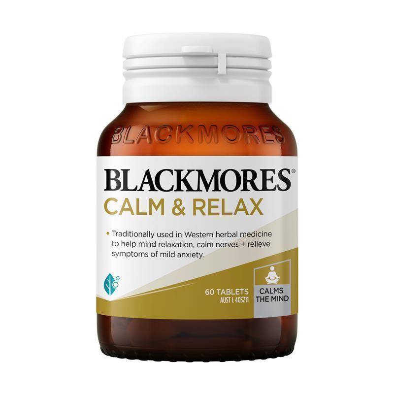 Blackmores Calm & Relax 60 Tablets.