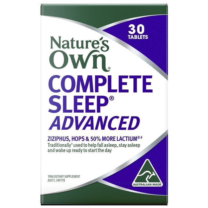 Nature's Own Complete Sleep Advanced 30 Tablets.
