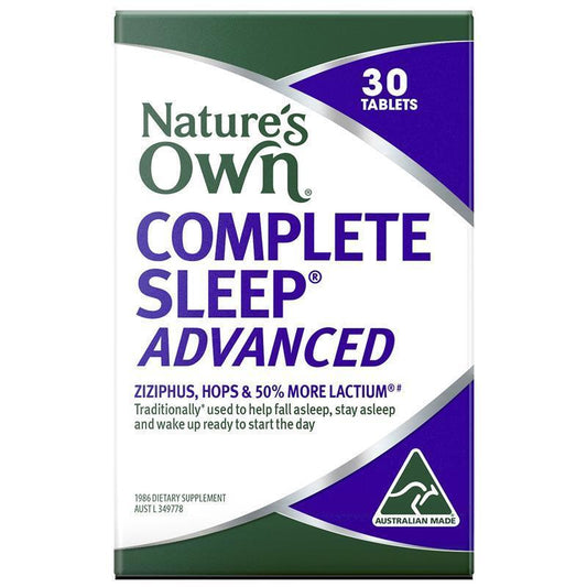 Nature's Own Complete Sleep Advanced 30 Tablets.