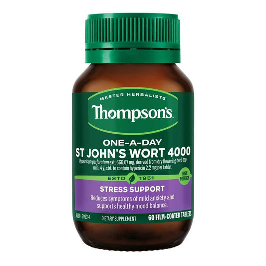 Thompson's One-A-Day St. John's Wort 4000mg 60 Tablets.
