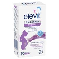 Elevit DHA & Choline Pregnancy x 60 Capsules.