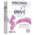 Elevit Pre-conception & Pregnancy Multivitamin 100 Tablets.