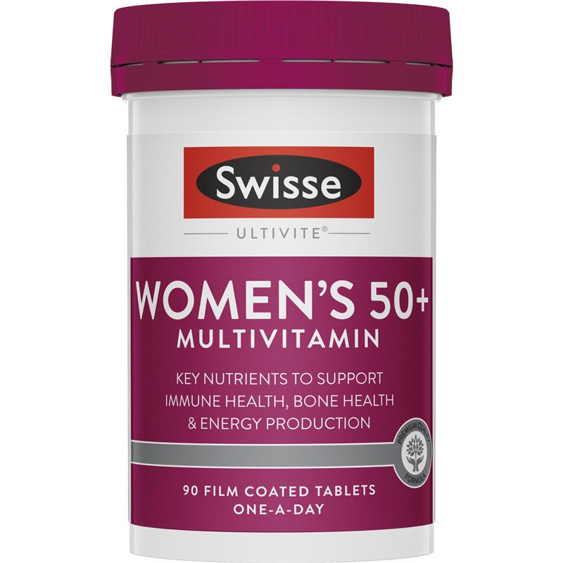 Swisse Womens Multivitamin 50+ 90 Tablets