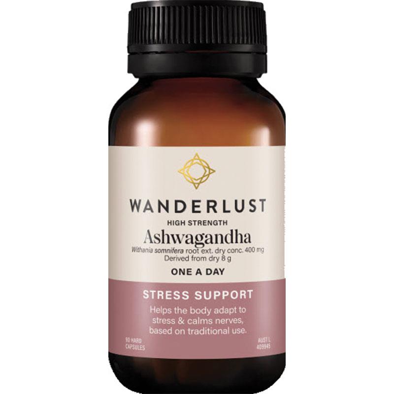 Wanderlust High Strength Ashwagandha 90 Capsules 