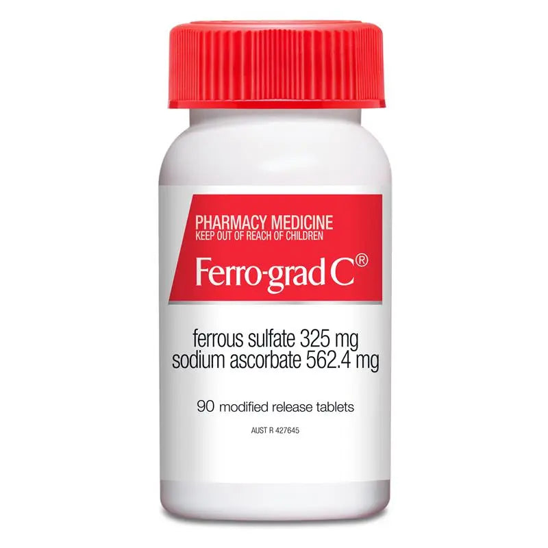 FERRO-GRAD Iron & Vitamin C 90 Capsules