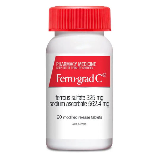 FERRO-GRAD Iron & Vitamin C 90 Capsules