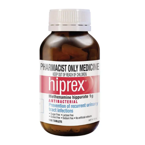 Hiprex 1g 100 Tablets (Methenamine hippurate)