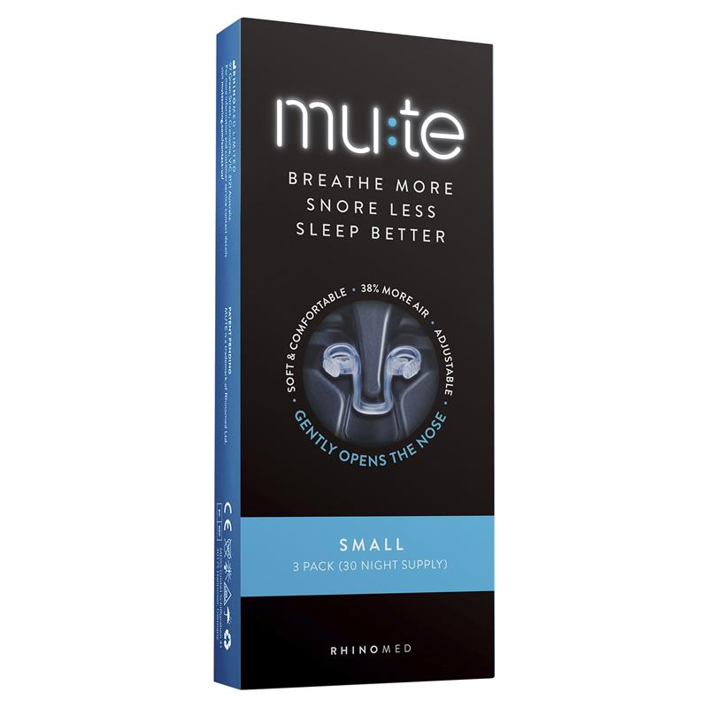 Mute Snoring Relief Small Pack.