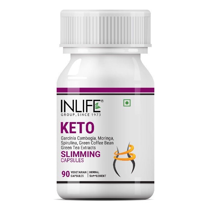 Inlife Keto Slimming Supplement | 90 Vegetarian Capsules.