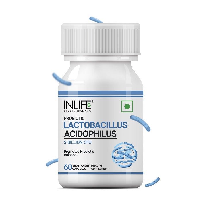 Inlife Lactobacillus Acidophilus Supplement | Veg. Capsules.