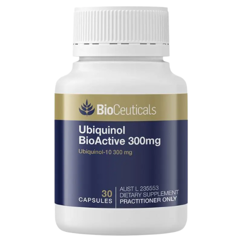 Ubiquinol BioActive 300mg 30 Capsules.