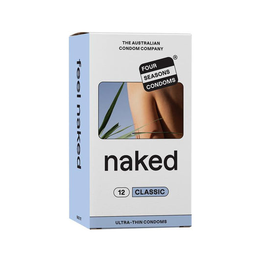 Four Seasons Condoms Naked Classic 12 Pack