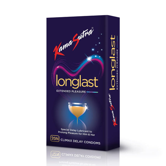 KamaSutra Pleasure Series Longlast Condom 20 Pack