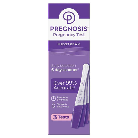 Pregnosis Midstream 3 Pregnancy Tests