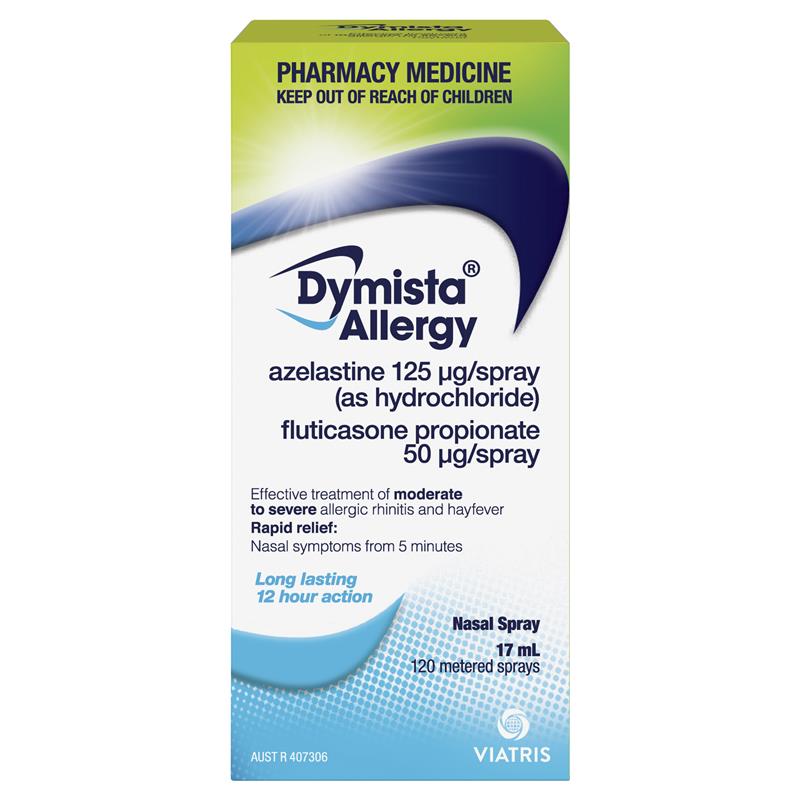 Dymista Allergy Nasal Spray 120 Dose.