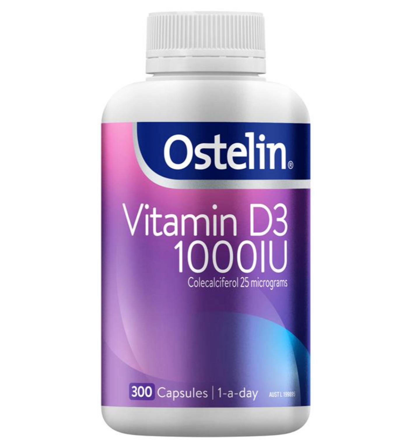 Ostelin Vitamin D3 1000IU - Vitamin D - 250 Capsules.