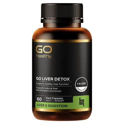 GO Healthy Liver Detox 60 Hard Capsules.