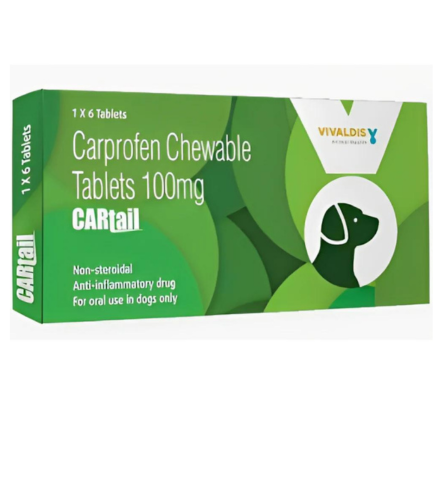 Cartail (Carprofen) 100mg | 18 Tablets.