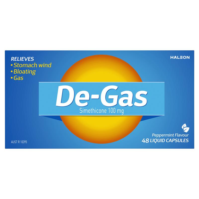 De Gas 48 Capsules.