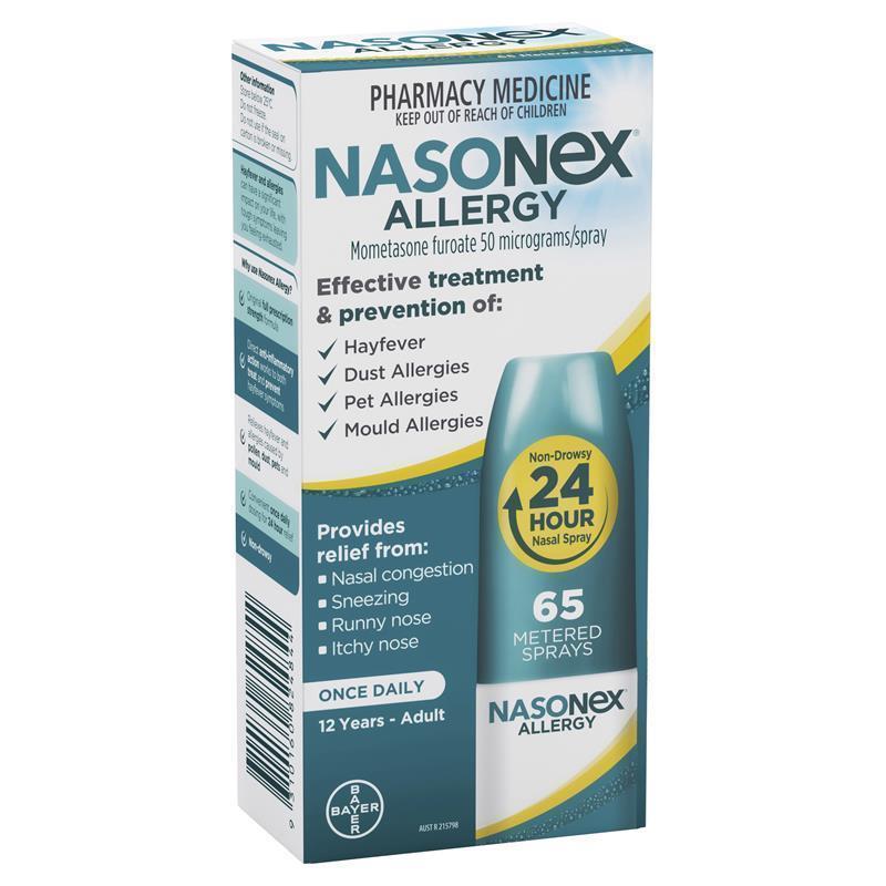 Nasonex Nasal Spray 65 Sprays.